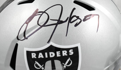 Bo Jackson Signed Las Vegas Raiders Full Size Speed Replica Helmet