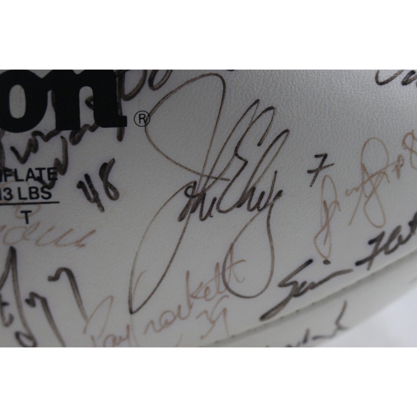 John Elway & 1997 Denver Broncos Multi-Signed Football (55 Sigs)