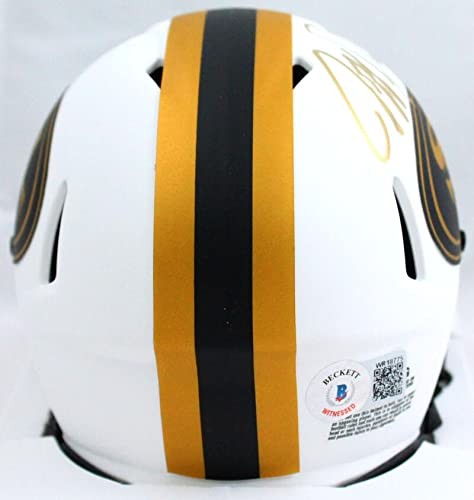Jeff Garcia Signed San Francisco 49ers Lunar Mini Helmet