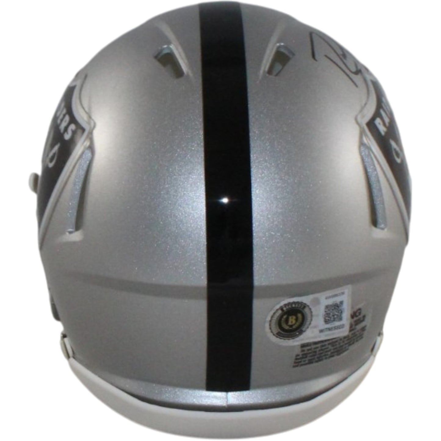 Randy Moss Signed Oakland Raiders Mini Helmet