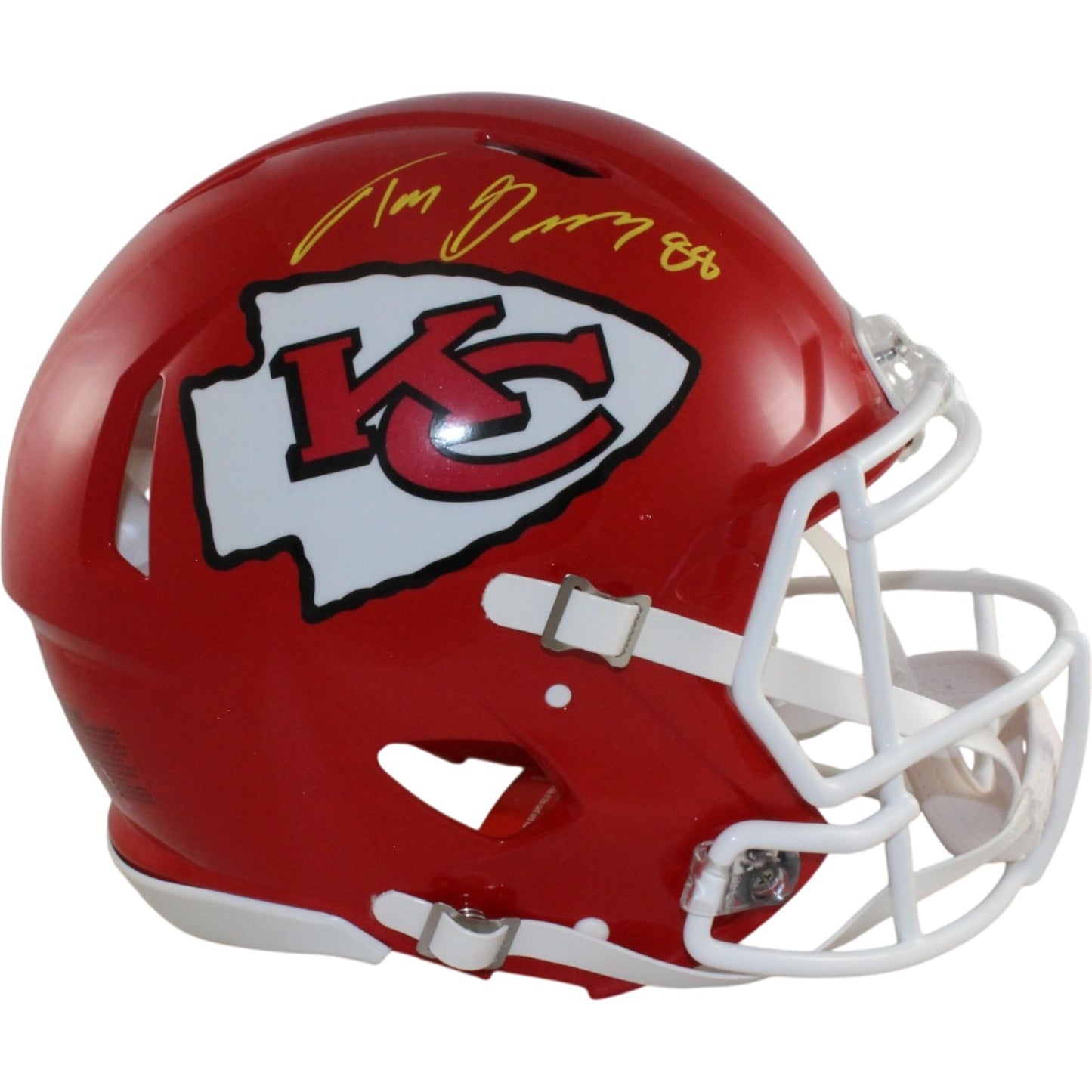 Tony Gonzalez Autographed Kansas City Chiefs Full Size Authentic Helmet