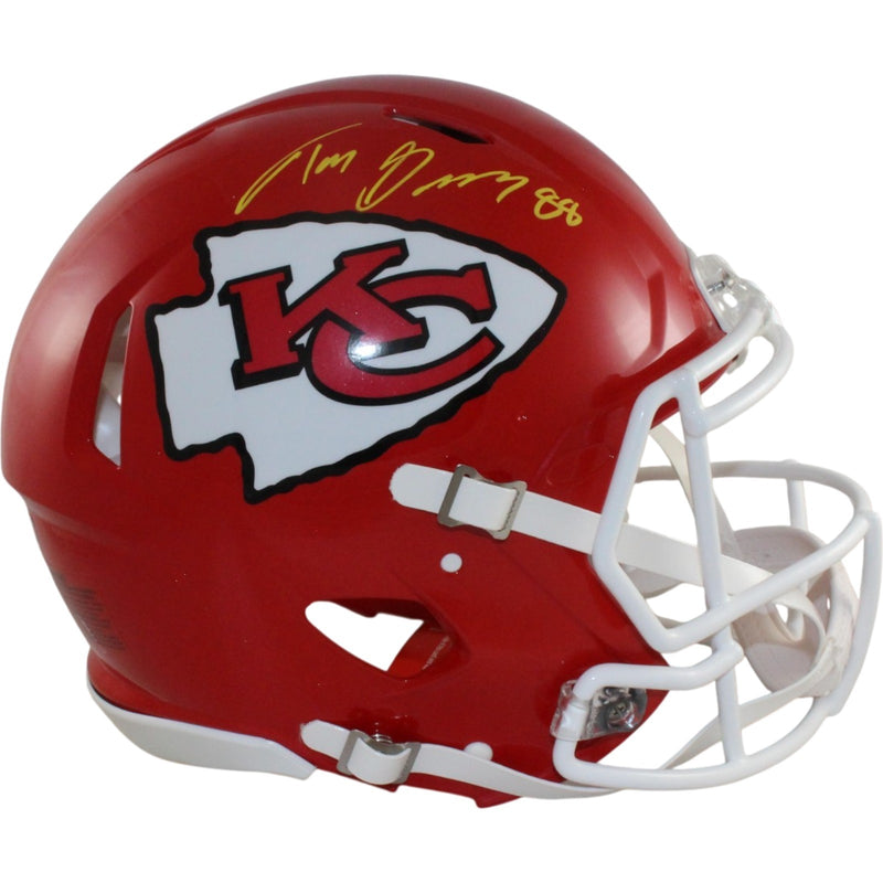 Tony Gonzalez Autographed Kansas City Chiefs Full Size Authentic Helmet