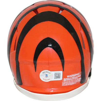 Chad Johnson Cincinnati Bengals Autographed Mini Helmet