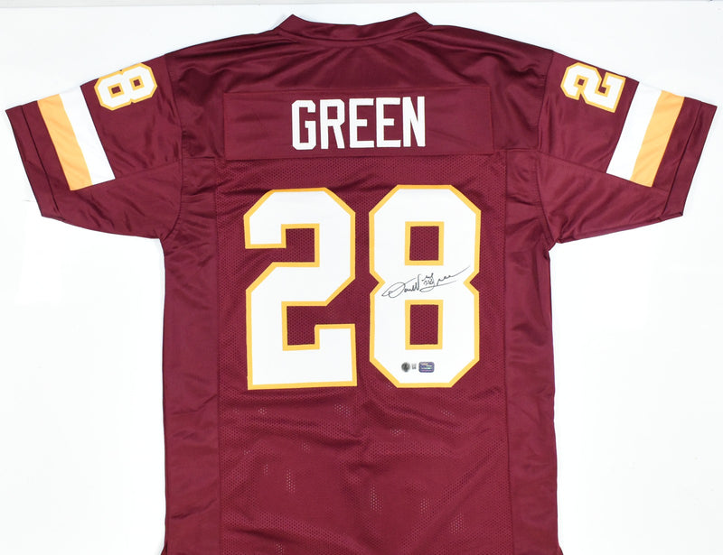 Darrell Green Autographed Washington Maroon Custom Jersey