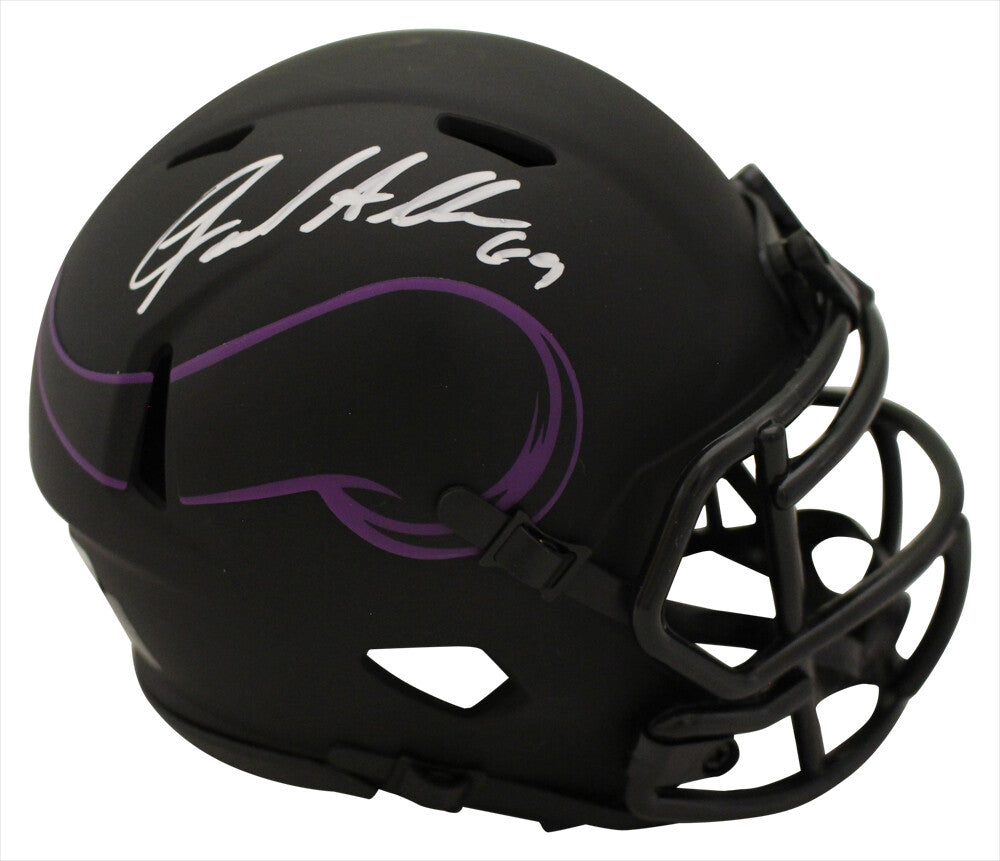 Jared Allen Signed Minnesota Vikings Eclipse Mini Helmet Beckett
