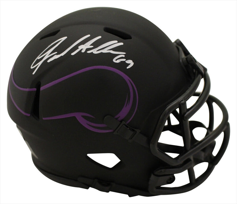 Jared Allen Signed Minnesota Vikings Eclipse Mini Helmet Beckett