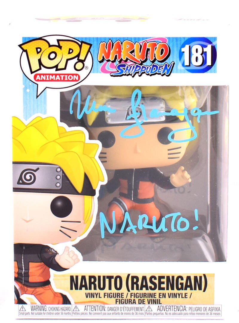 Maile Flanagan Signed Naruto Funko Pop Figurine #181