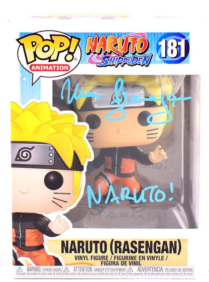 Maile Flanagan Signed Naruto Funko Pop Figurine #181