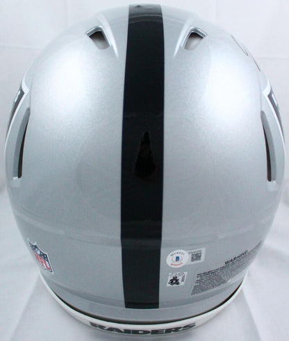 Josh Jacobs Signed Las Vegas Raiders Full Size Speed Authentic Helmet
