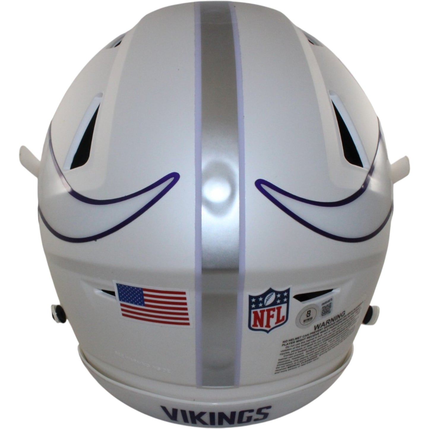 Justin Jefferson Signed Minnesota Vikings 2024 Alt SpeedFlex Helmet