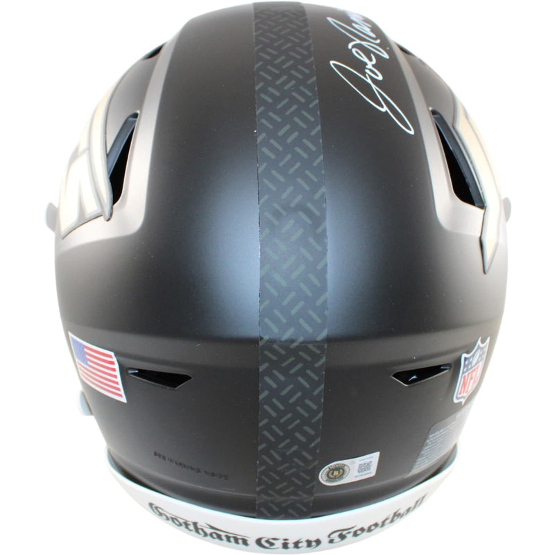 Joe Namath Signed New York Jets Speedflex Rivalries Helmet