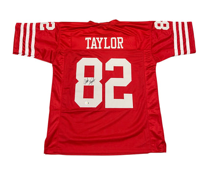 John Taylor Signed San Francisco 49ers Custom Jersey