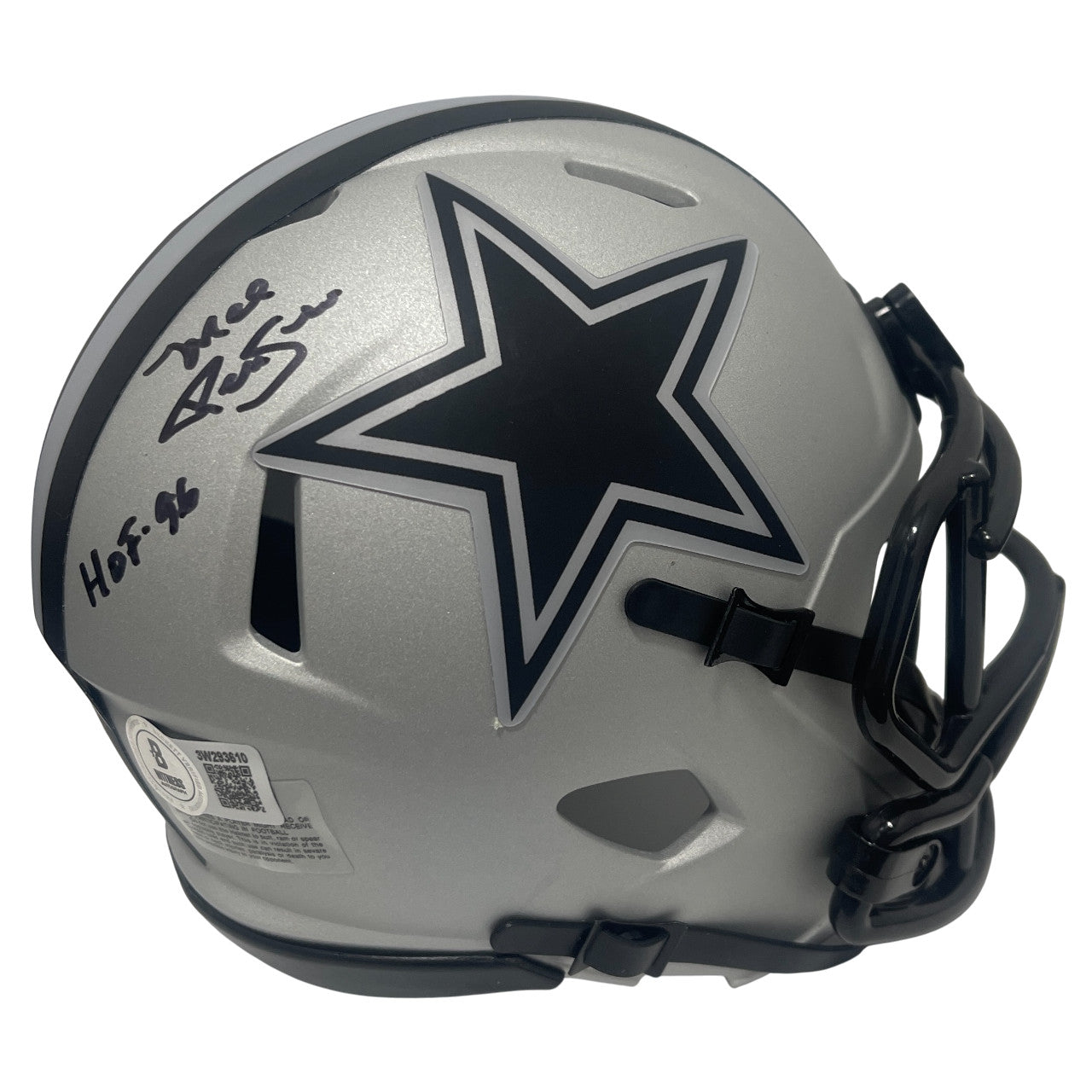 Mel Renfro Dallas Cowboys Signed Rave Mini Helmet (HOF '96)