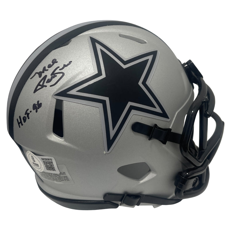 Mel Renfro Dallas Cowboys Signed Rave Mini Helmet (HOF '96)
