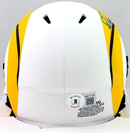 Jerome Bettis Autographed Los Angeles Rams Lunar Speed Mini Helmet