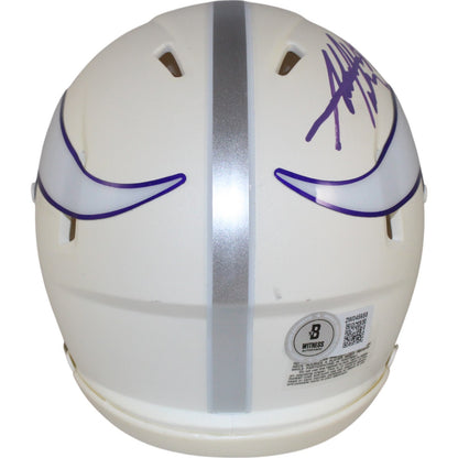Adrian Peterson Signed Minnesota Vikings 2024 Alternate Mini Helmet