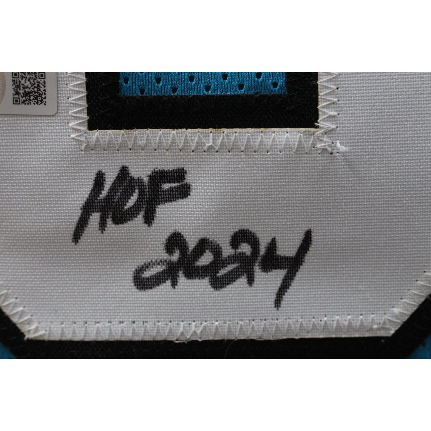 Julius Peppers Autographed Pro Style Jersey (HOF Inscription)