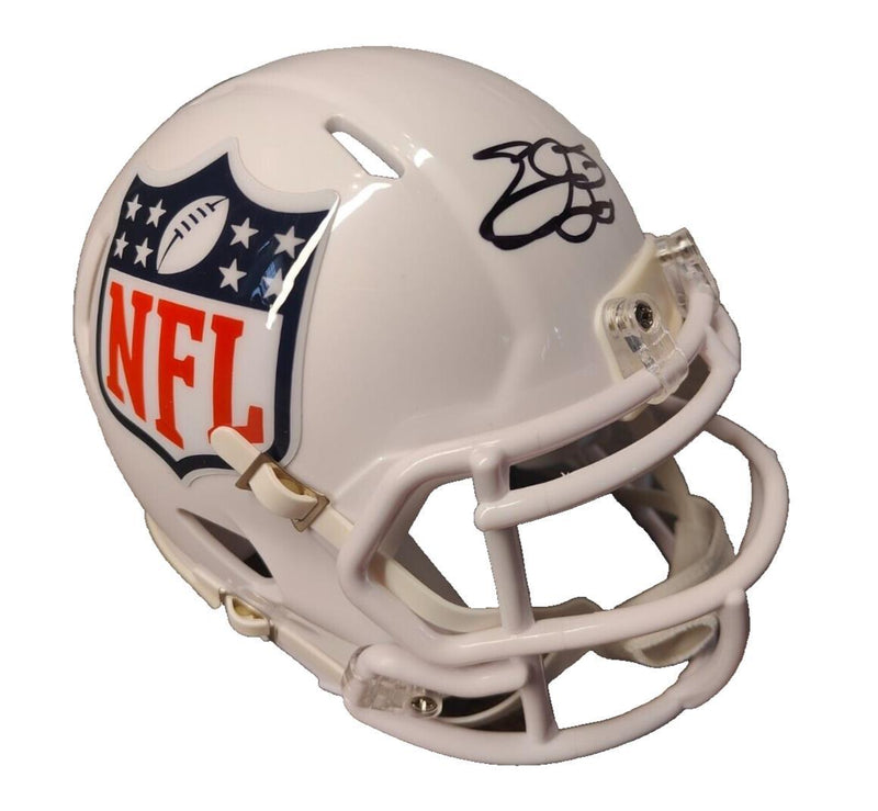Emmitt Smith Signed NFL Logo Speed Mini Helmet - Prova COA
