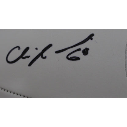 Chris Samuels Autographed Washington Redskins Logo Football (HTTR)