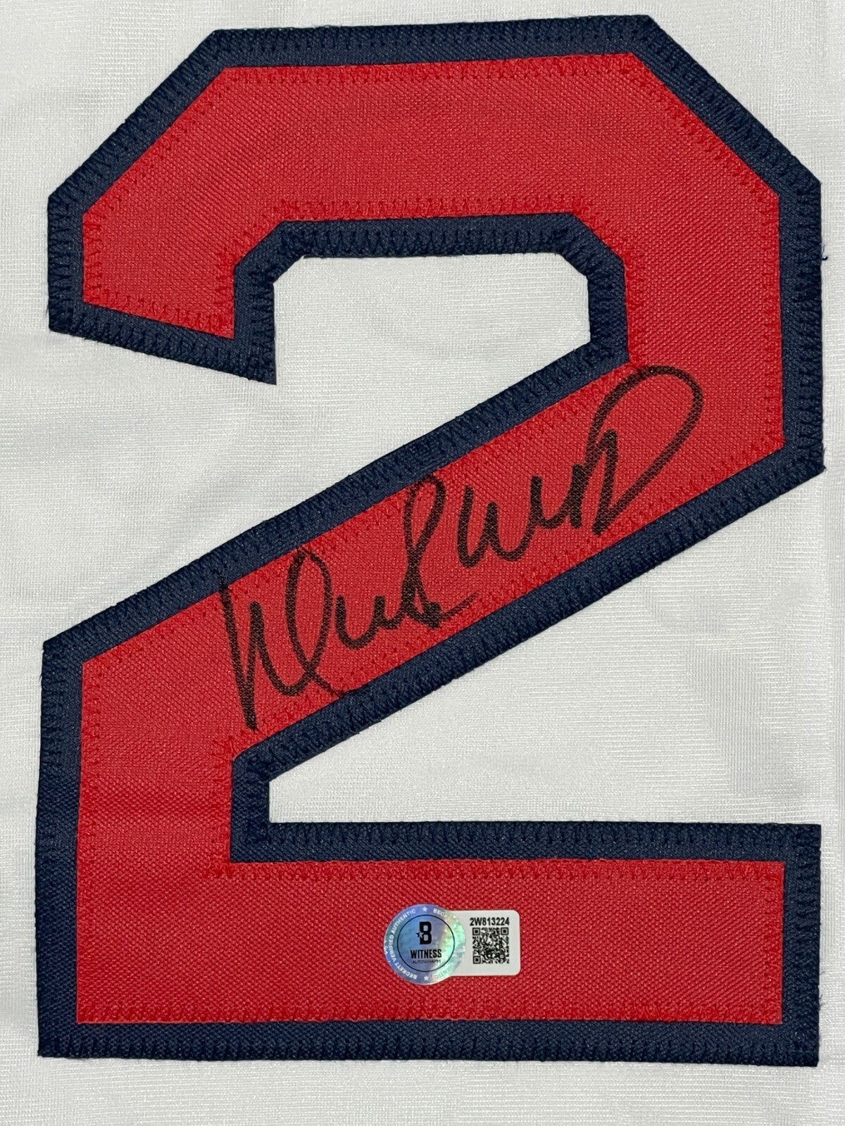Manny Ramirez Signed Boston Red Sox Custom Jersey Beckett Witness