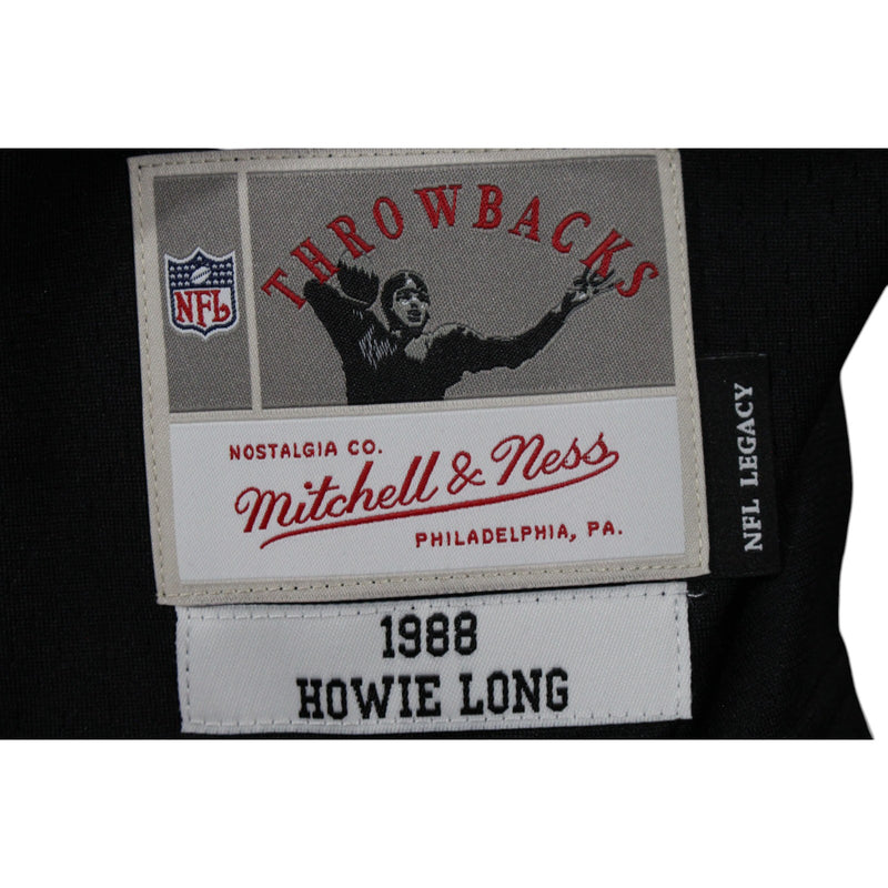 Howie Long Signed Oakland Raiders Mitchell & Ness Jersey 2 Inscriptions