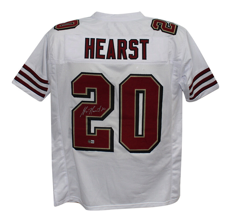 Garrison Hearst Signed San Francisco 49ers Custom Jersey - Beckett BAS