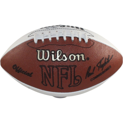 Mike Shanahan, Rod Smith & Jason Elam Signed Denver Broncos 2002 Team Football