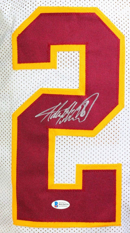 Adrian Peterson Signed White Custom Football Jersey