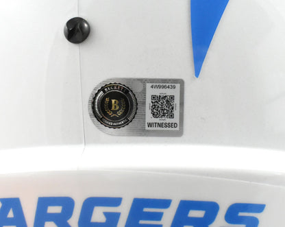 LaDainian Tomlinson Autographed Los Angeles Chargers Full Size Speed Helmet