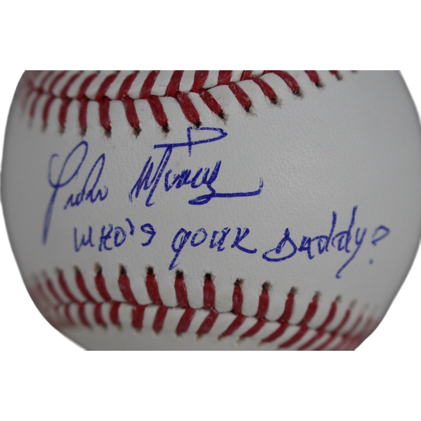 Pedro Martinez Signed Boston Red Sox Baseball "Who's Your Daddy"