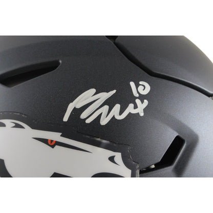Bo Nix Autographed Denver Broncos SpeedFlex Full Size Helmet