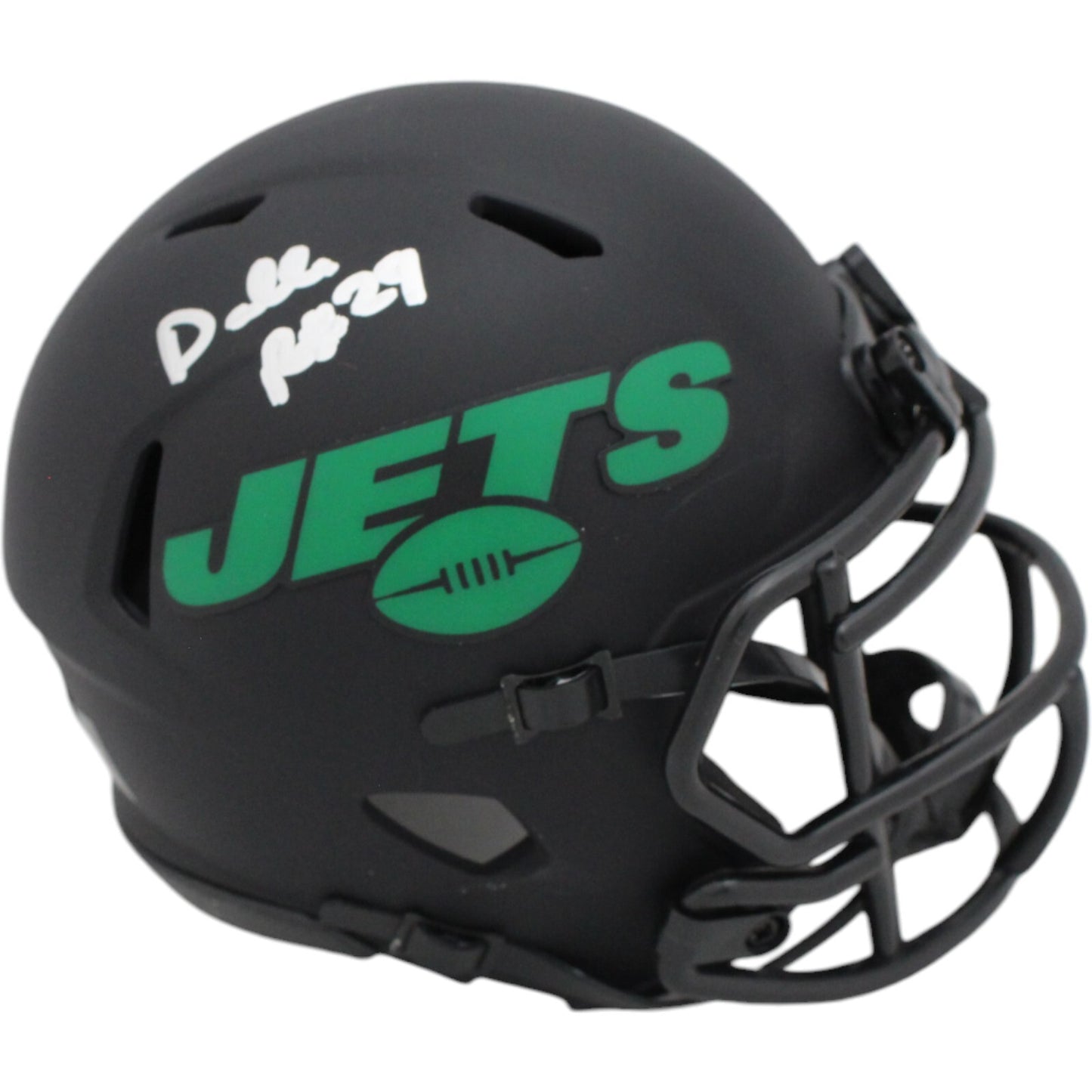 Darrelle Revis New York Jets Autographed Eclipse Mini Helmet