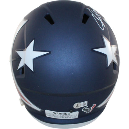 Andre Johnson Houston Texans Autographed Full Size AMP Replica Helmet