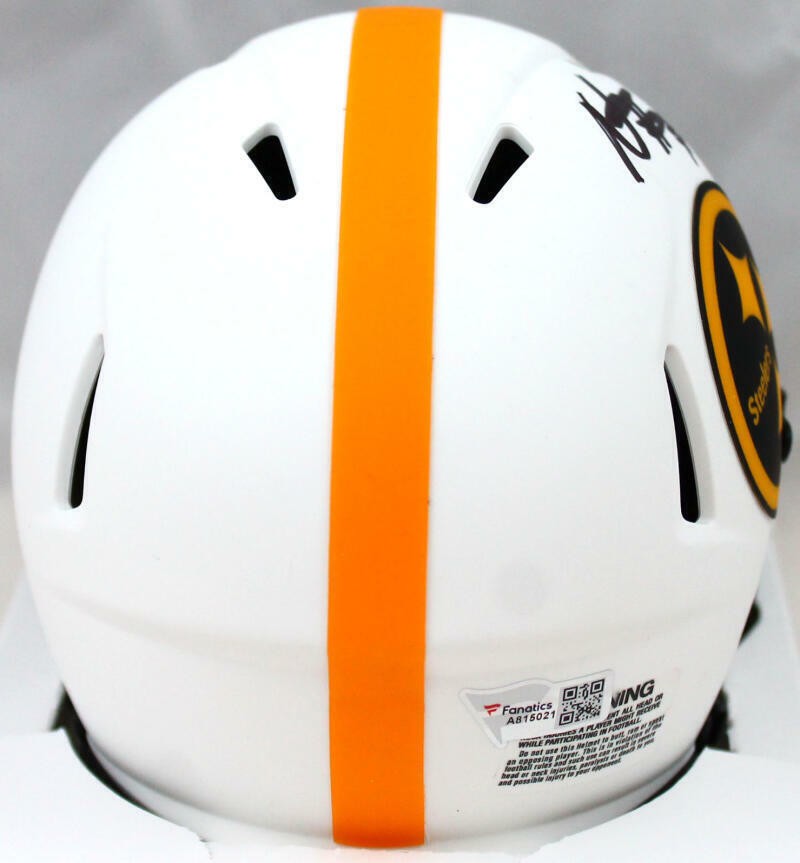 Najee Harris Signed Pittsburgh Steelers Lunar Speed Mini Helmet