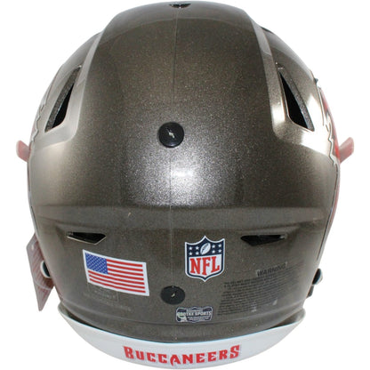 Rob Gronkowski Autographed Tampa Bay Buccaneers Full Size SpeedFlex Helmet