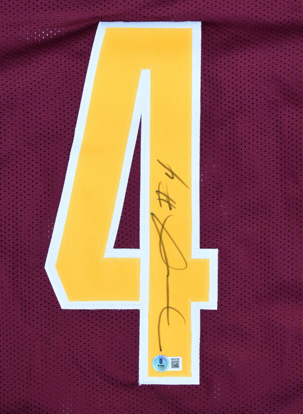 Frankie Luvu Autographed Washington Commanders Maroon Custom Jersey