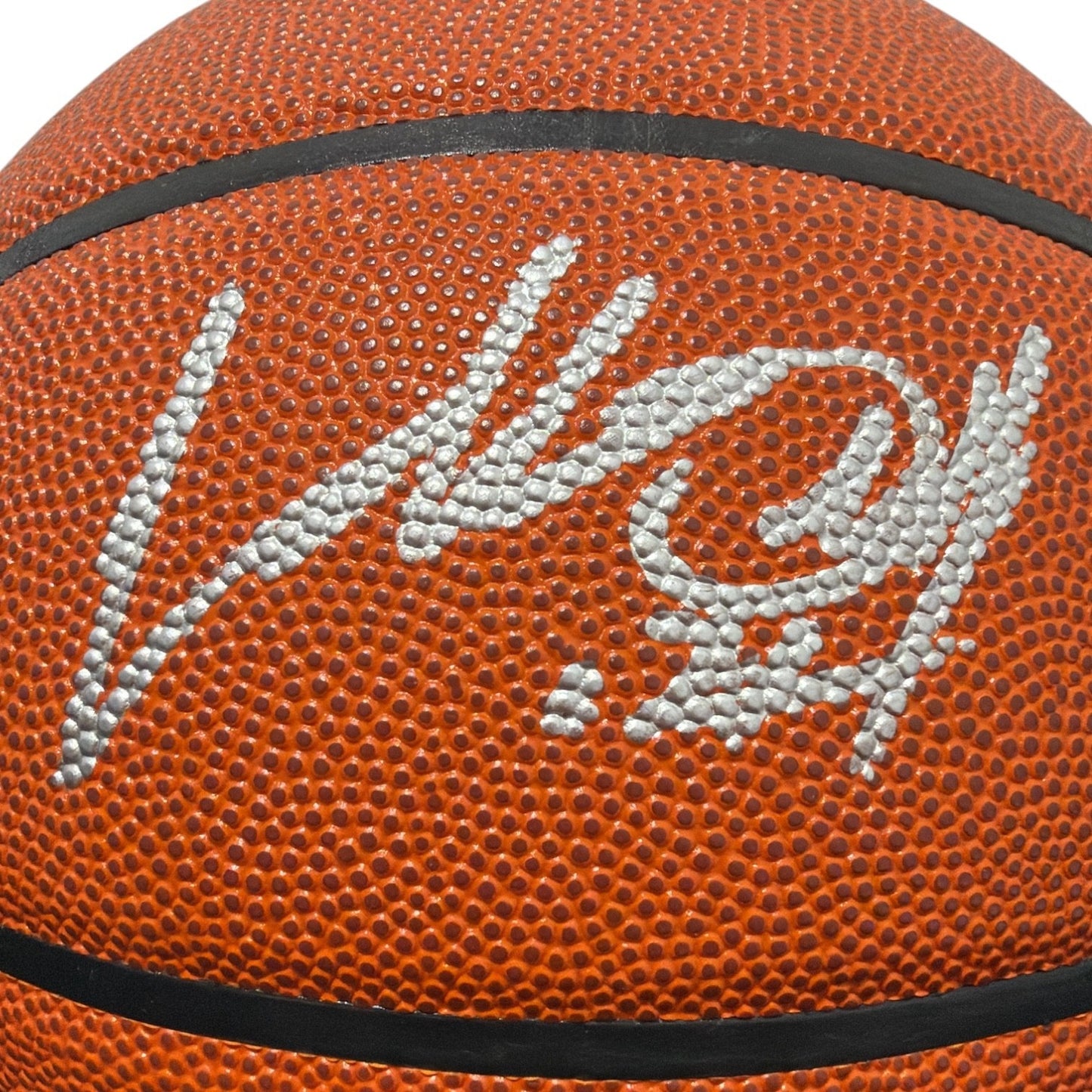 Charles Oakley Signed Wilson NBA Basketball JSA Witness