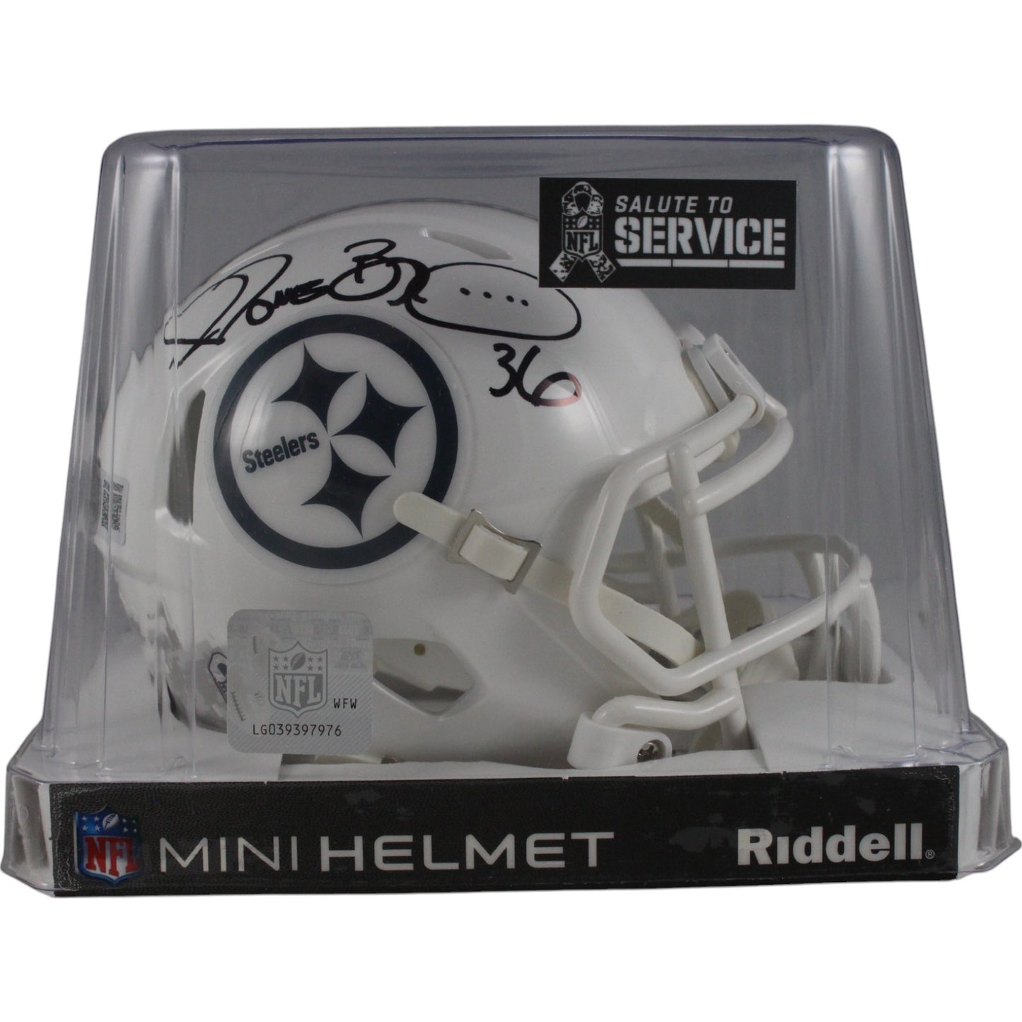 Jerome Bettis Pittsburgh Steelers 2024 Salute To Service Mini Helmet