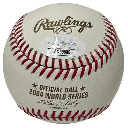 Terry Francona Signed 2004 World Series Baseball (Boston Red Sox)