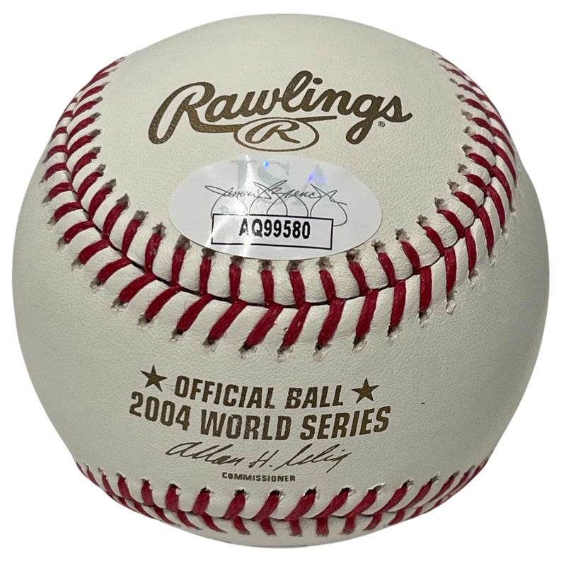 Terry Francona Signed 2004 World Series Baseball (Boston Red Sox)