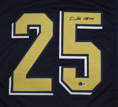 Darrelle Revis Signed Pittsburgh Panthers Custom Jersey