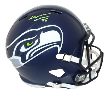 LJ Collier Seattle Seahawks Autographed Speed Replica Helmet