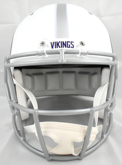 Justin Jefferson Autographed Minnesota Vikings 2024 Alternate Speed Helmet