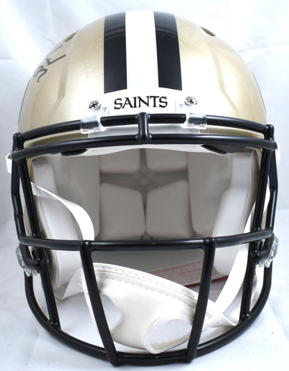 Rashid Shaheed Signed New Orleans Saints Full Size Speed Authentic Helmet