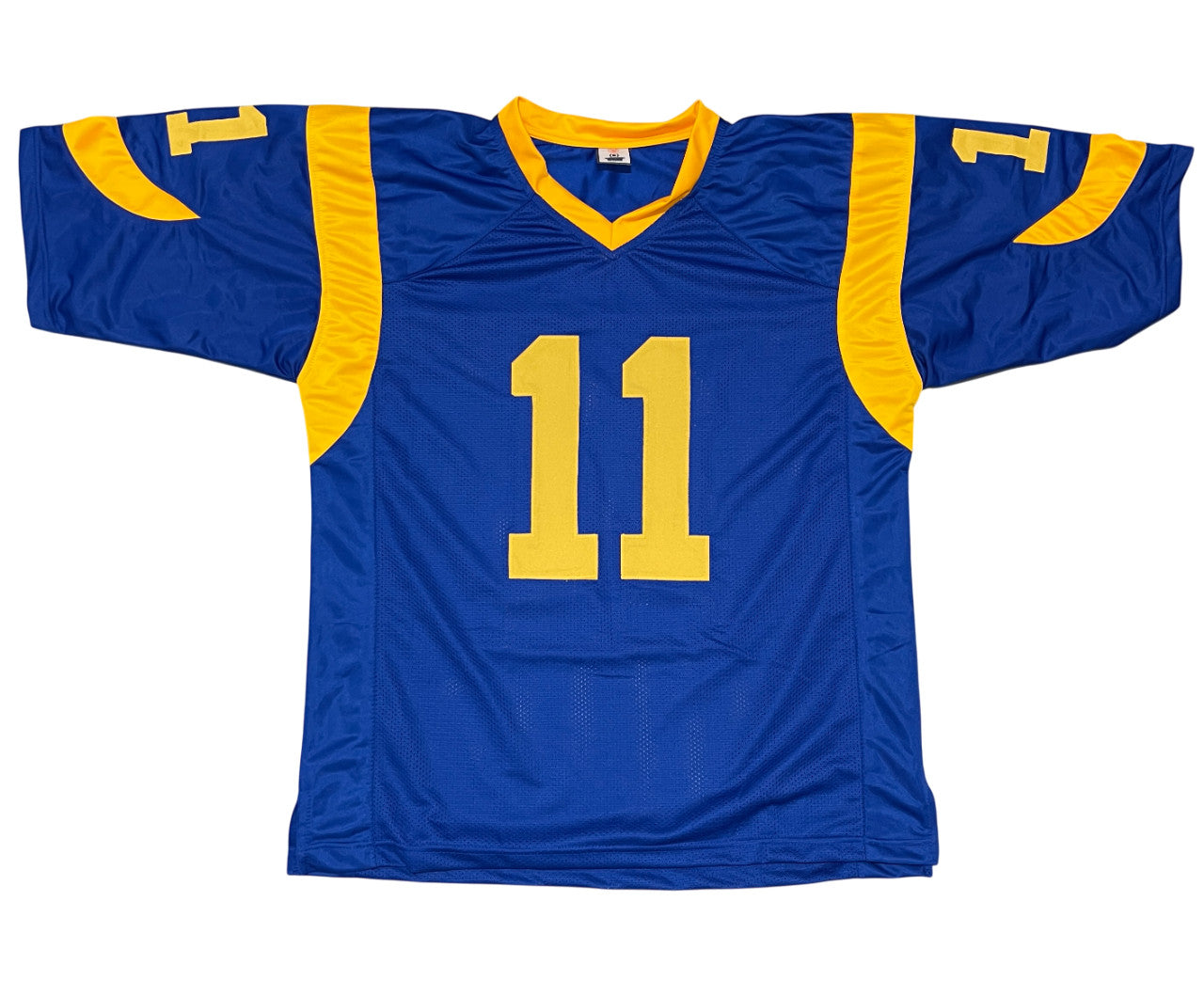 Jim Everett Signed Los Angeles Rams Custom Jersey (Not Chris Inscription)