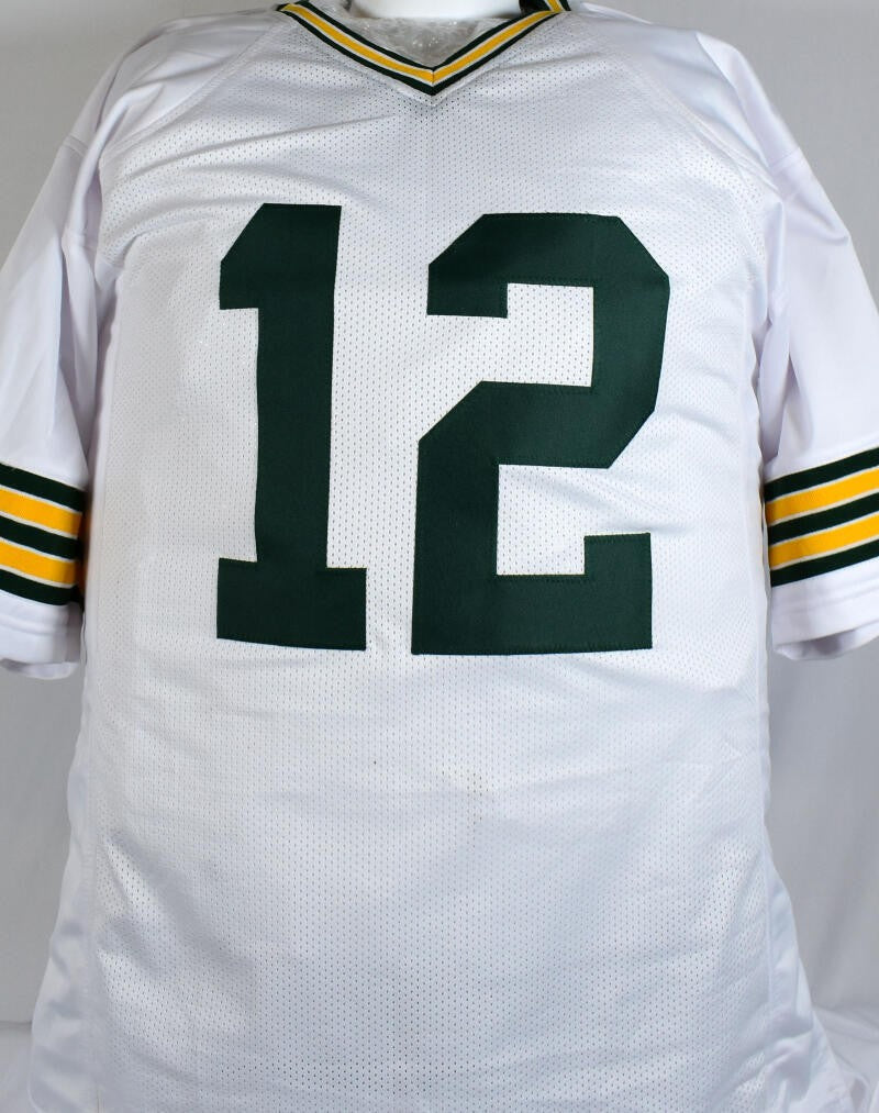 Lynn Dickey Autographed White Custom Football Jersey
