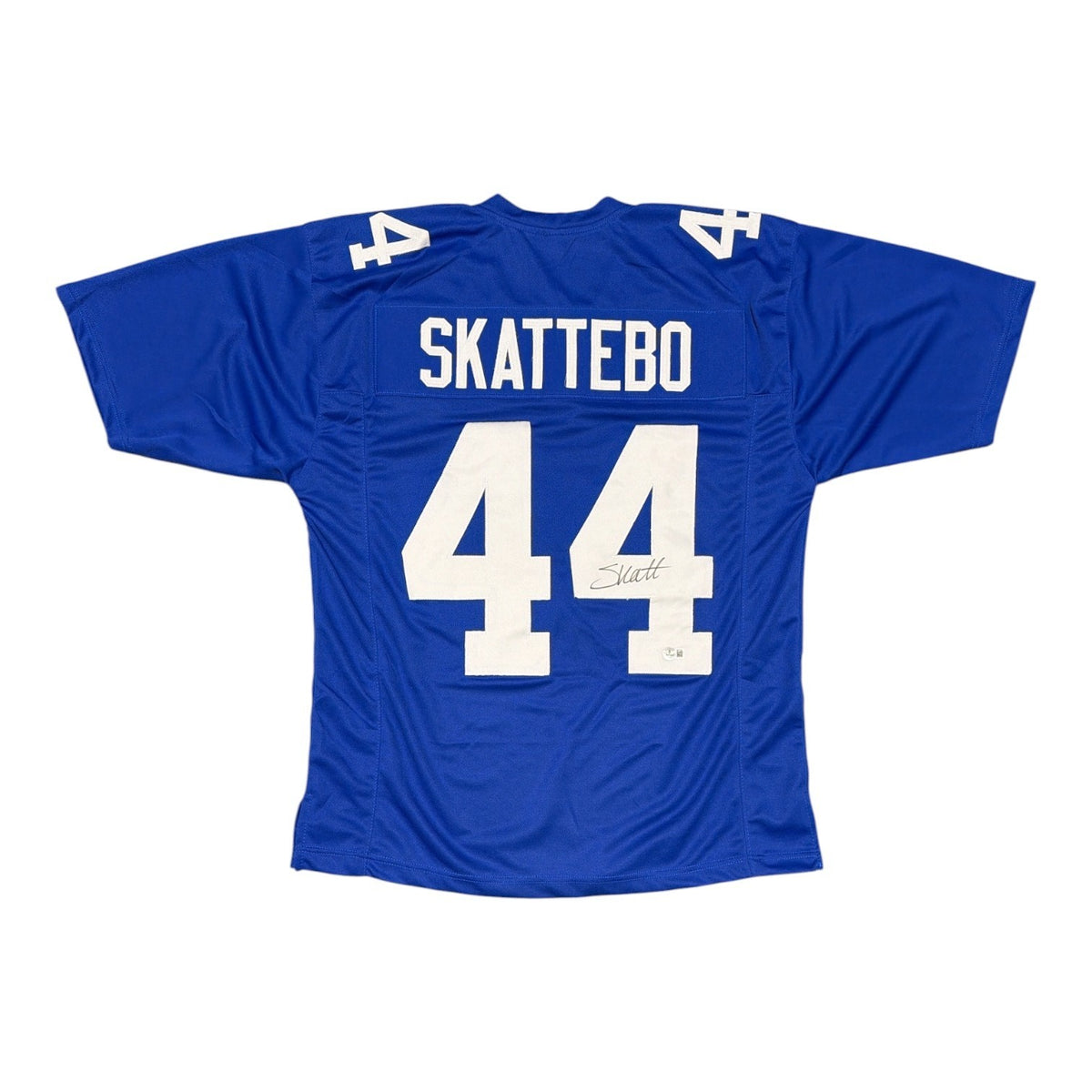 Cam Skattebo Autographed New York Giants Custom Jersey