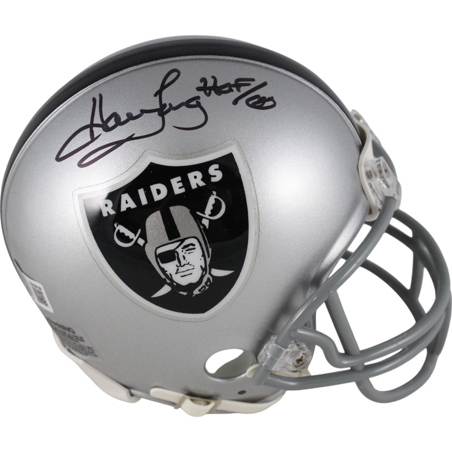 Howie Long Oakland Raiders Signed VSR4 Mini Helmet (HOF '00)