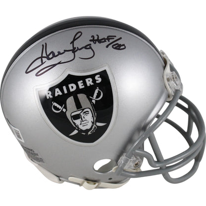 Howie Long Oakland Raiders Signed VSR4 Mini Helmet (HOF '00)