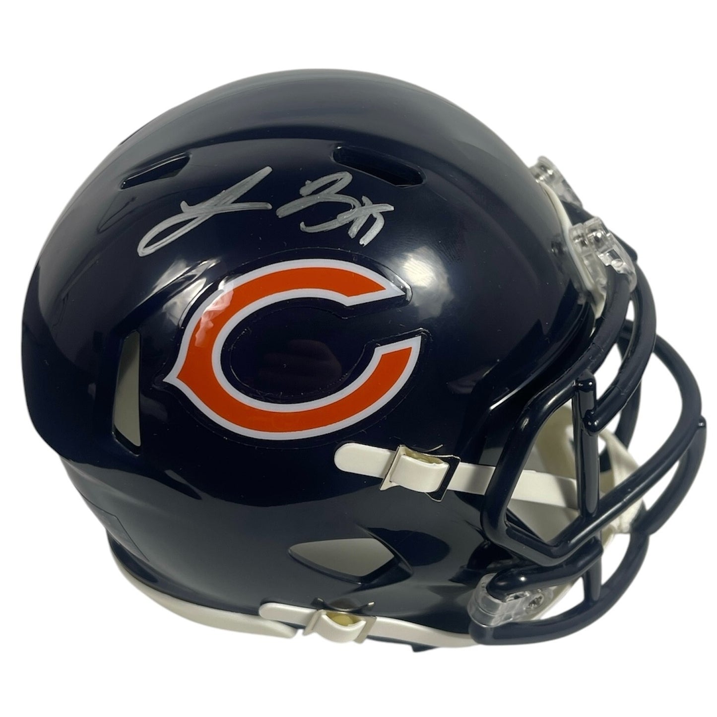Lance Briggs Signed Chicago Bears Speed Mini Helmet (Beckett COA)